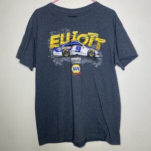 NASCAR Chase Elliott NAPA 9 Mens Large Gray Racing Hendrick Motorsports